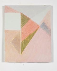 Saverio Rampin, Senza titolo, 1976, olio su tela, 35,5 x 29 cm
